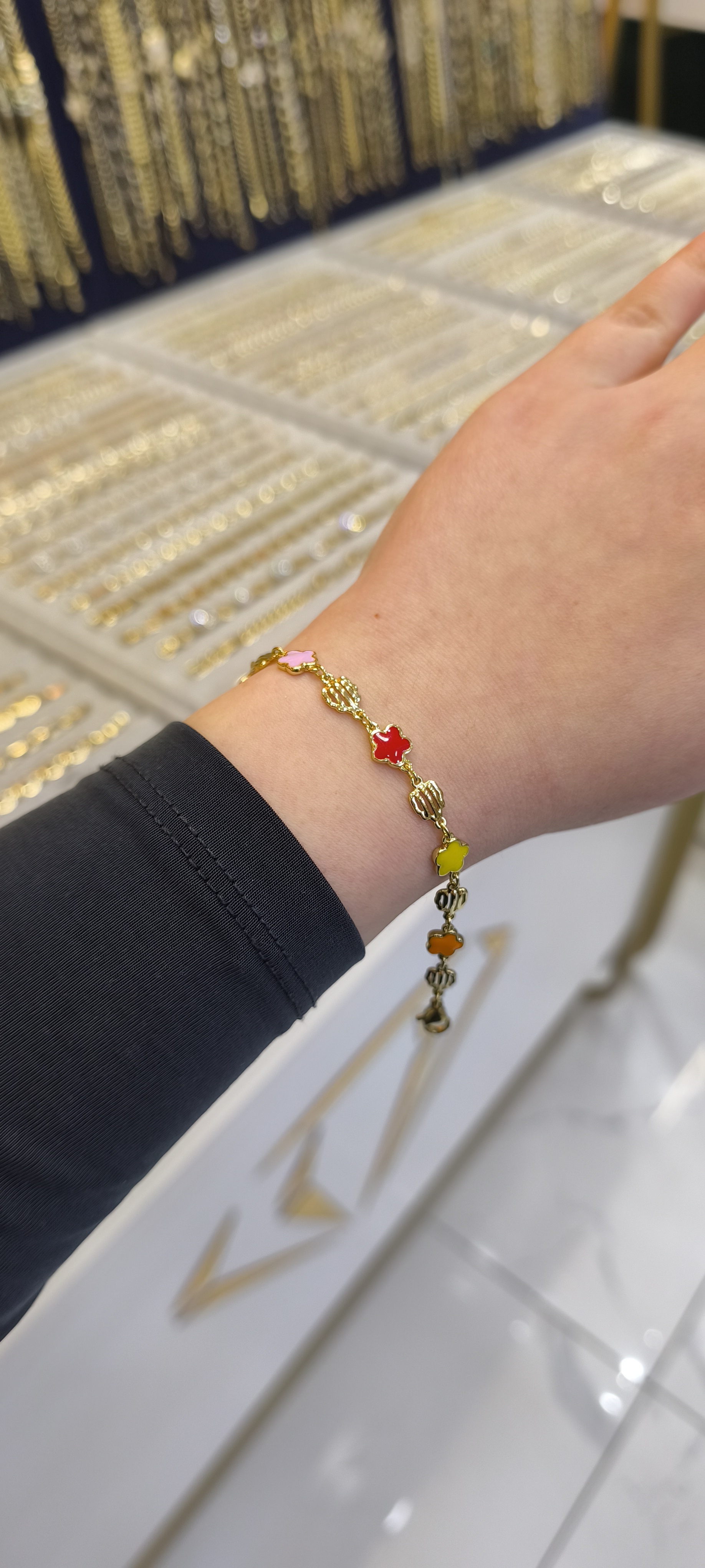 XUPING-RENKLİ ÇİÇEK MODEL