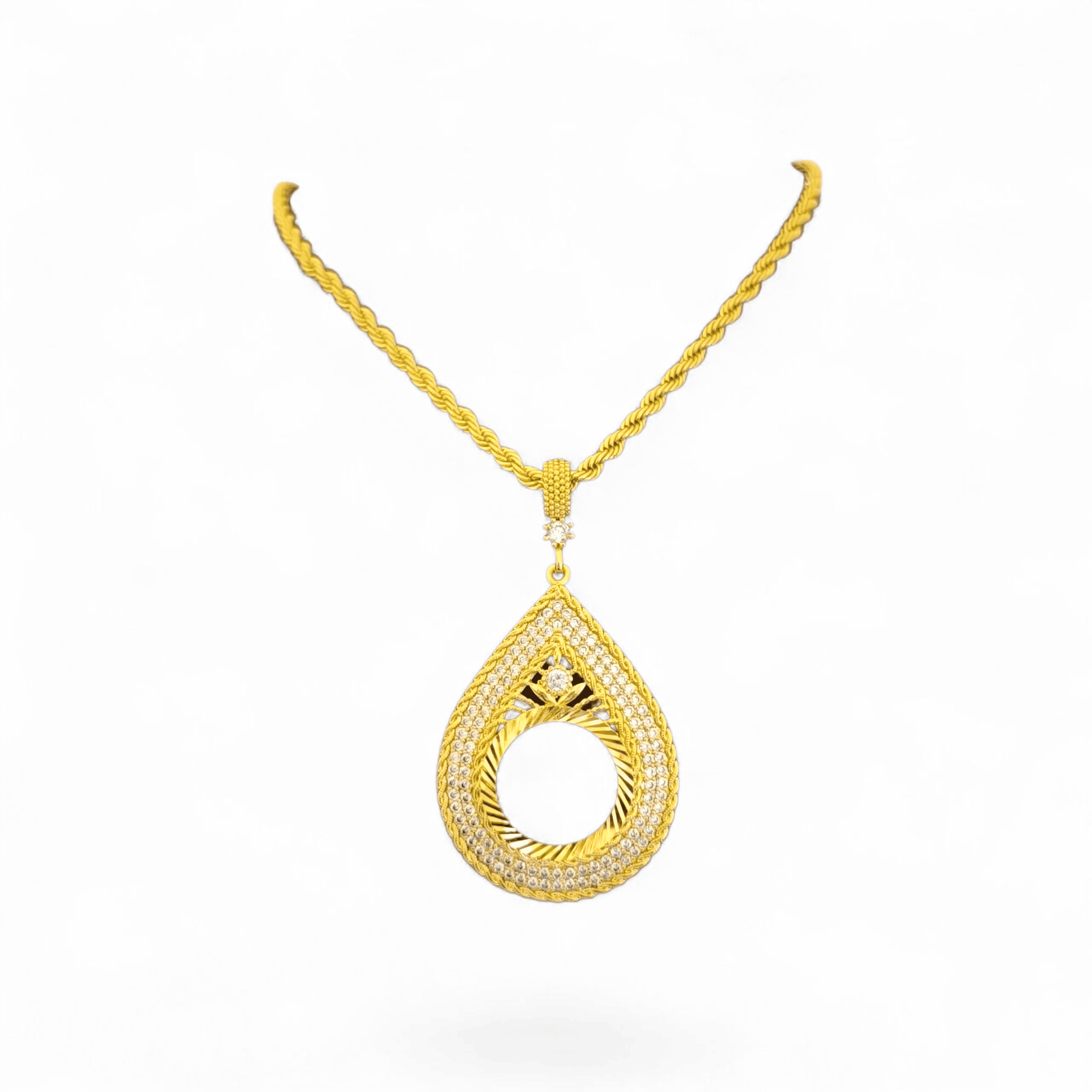 ALTIN KAPLAMA-ZİNCİRLİ ÇERÇEVE