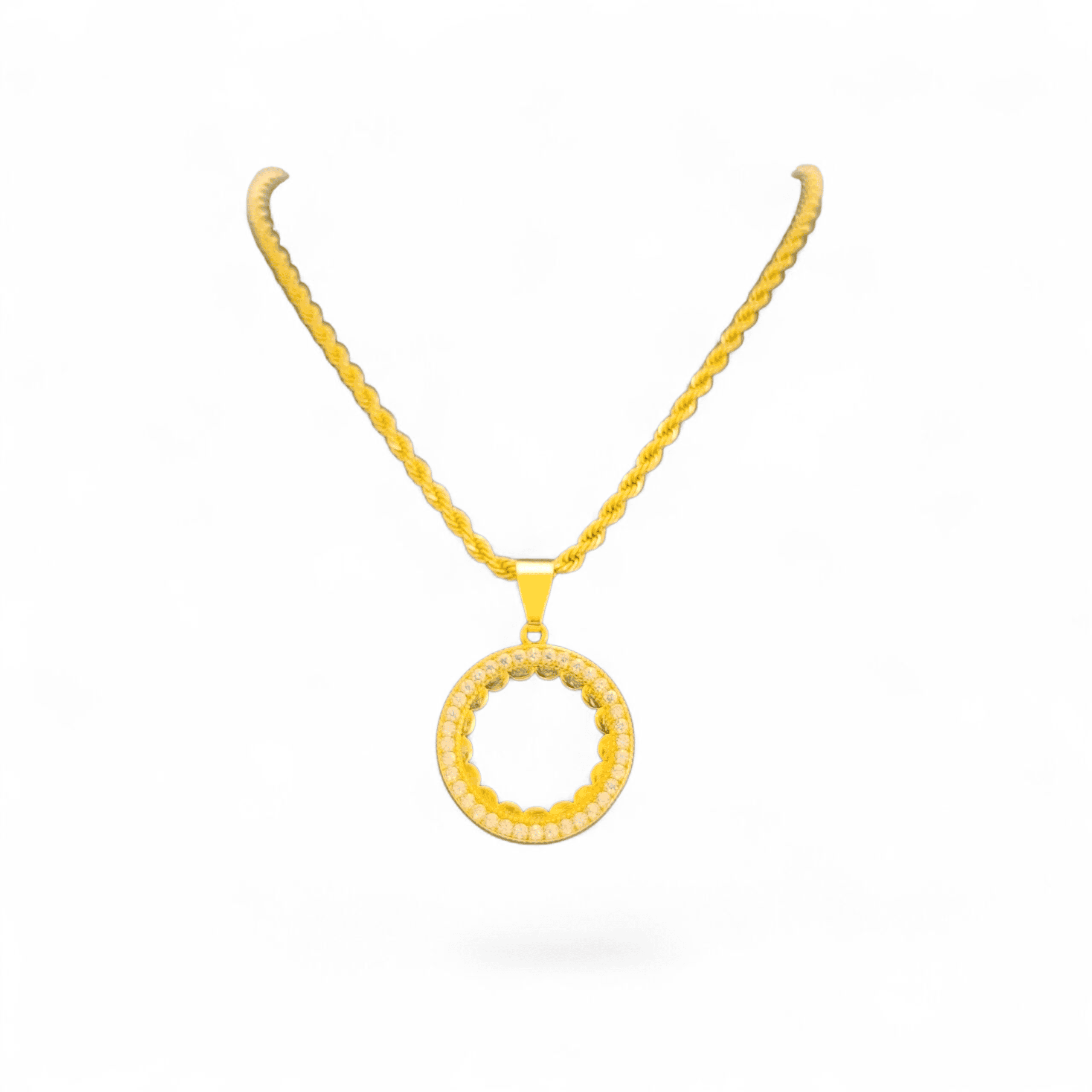 ALTIN KAPLAMA-ZİNCİRLİ ÇERÇEVE