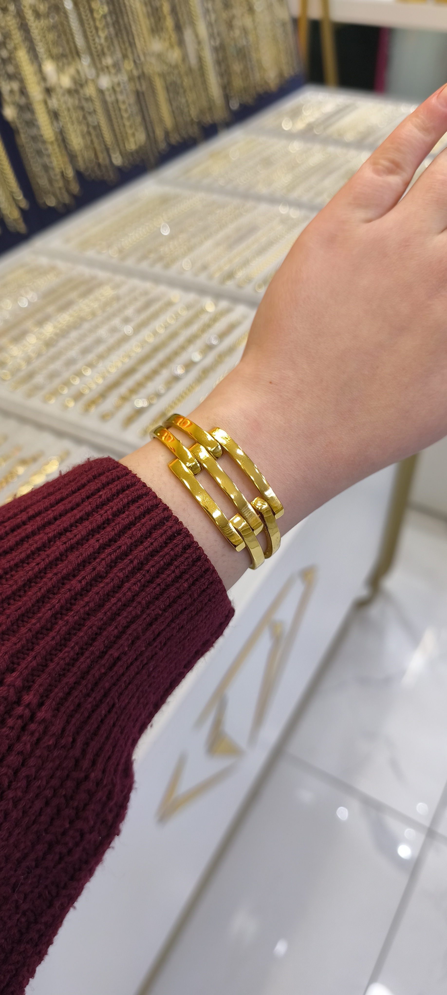 ALTIN KAPLAMA - 3'LÜ KABURGA